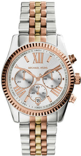 Michael Kors Lexington Women Tri-Tonestainless Steel Watch-MK5735