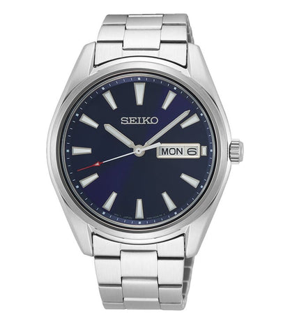 Seiko - Men Silver Strap Watch - SUR341P1