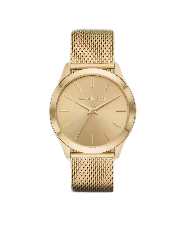 Michael kors gold mesh watch best sale