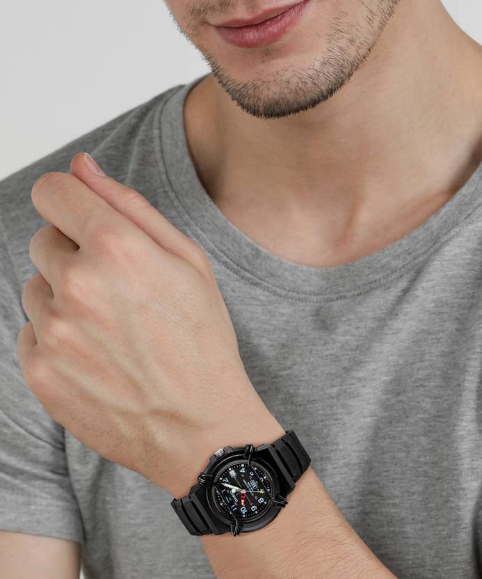 Casio Mens HDA-600B-1BVDF Analogue Watch