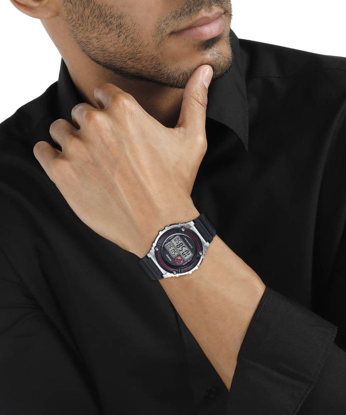 Casio Mens W-216H-1AVDF Digital Watch