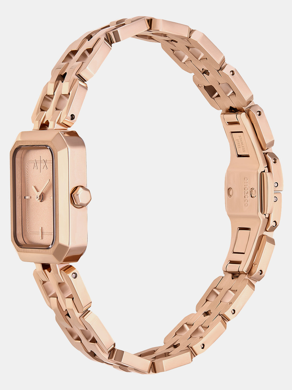 Armani Exchange Faye Pink Stainless steel Womens Watch-AX5814