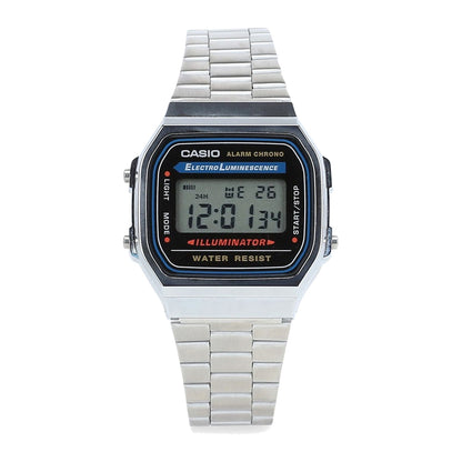 Casio Mens A168WA-1UWD Illuminator Retro Digital Watch