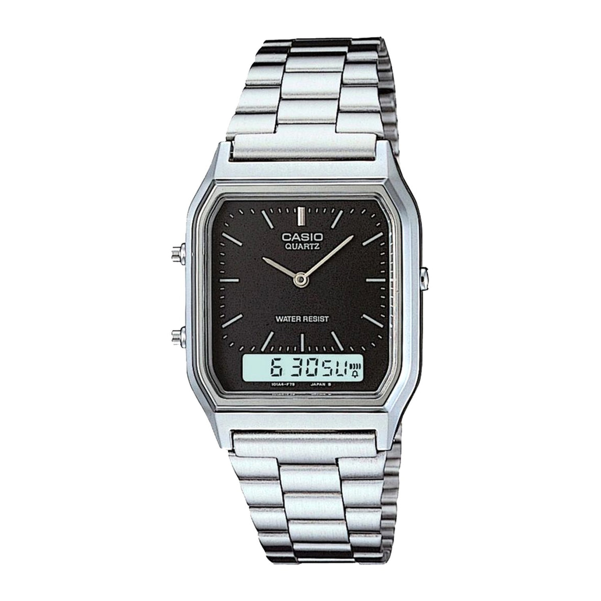 Casio Mens AQ230A-1DMQ Anadigital Watch
