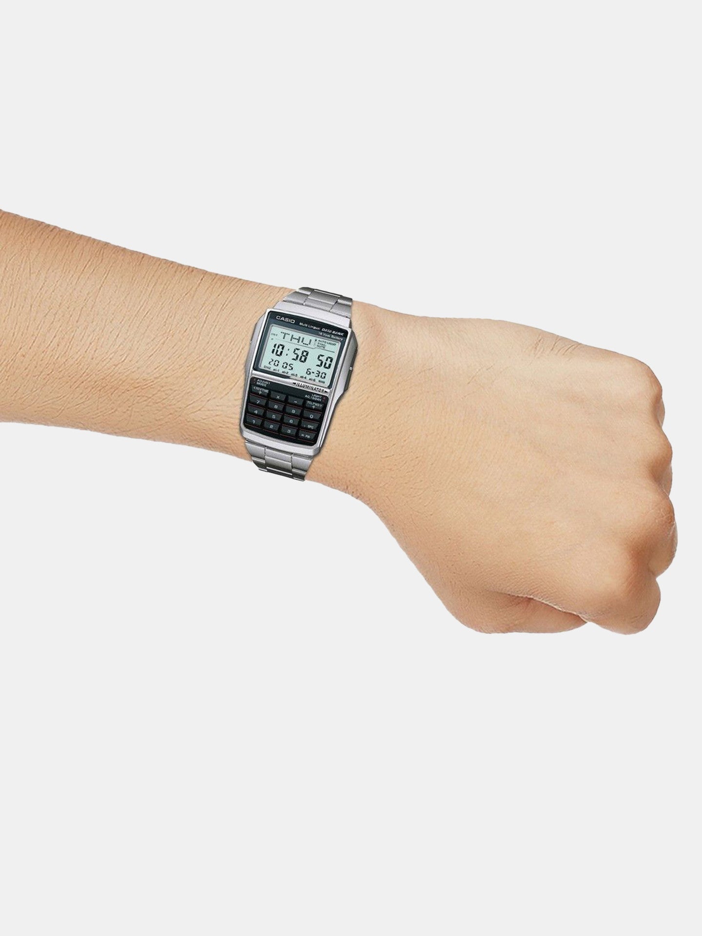 Casio Mens DBC-32D-1ADF Data Bank Calculator