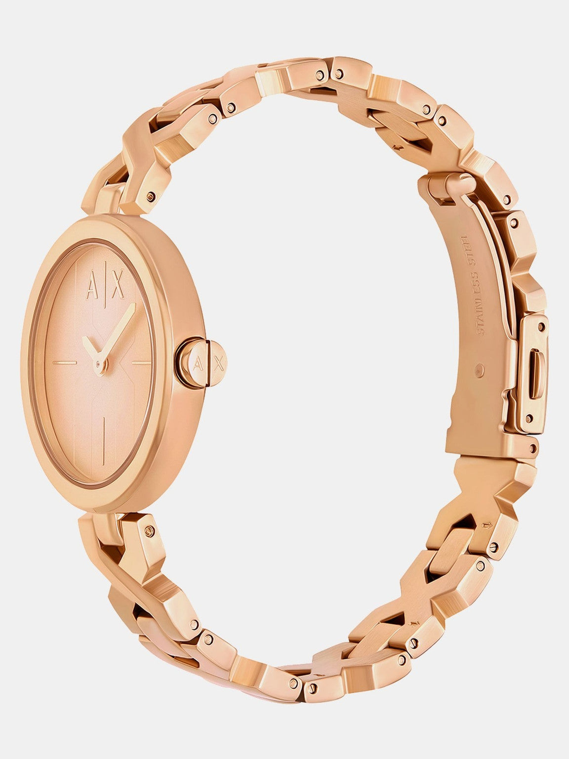 Armani Exchange Ava Pink Stainless steel Womens Watch-AX5832
