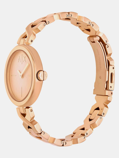 Armani Exchange Ava Pink Stainless steel Womens Watch-AX5832
