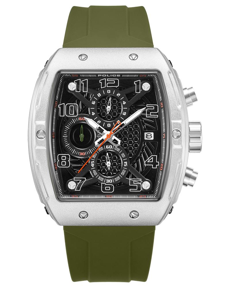 Police Coswig Mens Rubber Watch