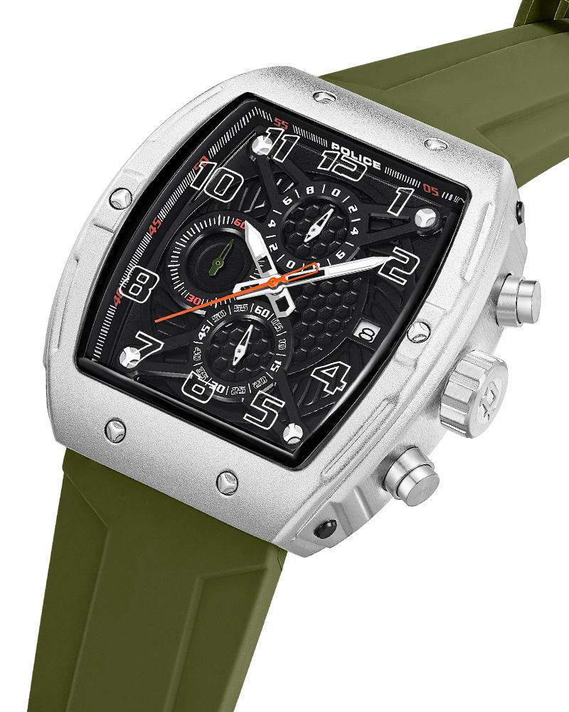 Police Coswig Mens Rubber Watch