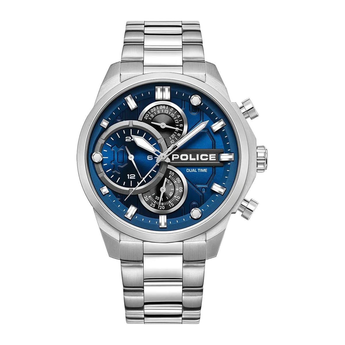 Police Reactor Mens Stainless steel Watch