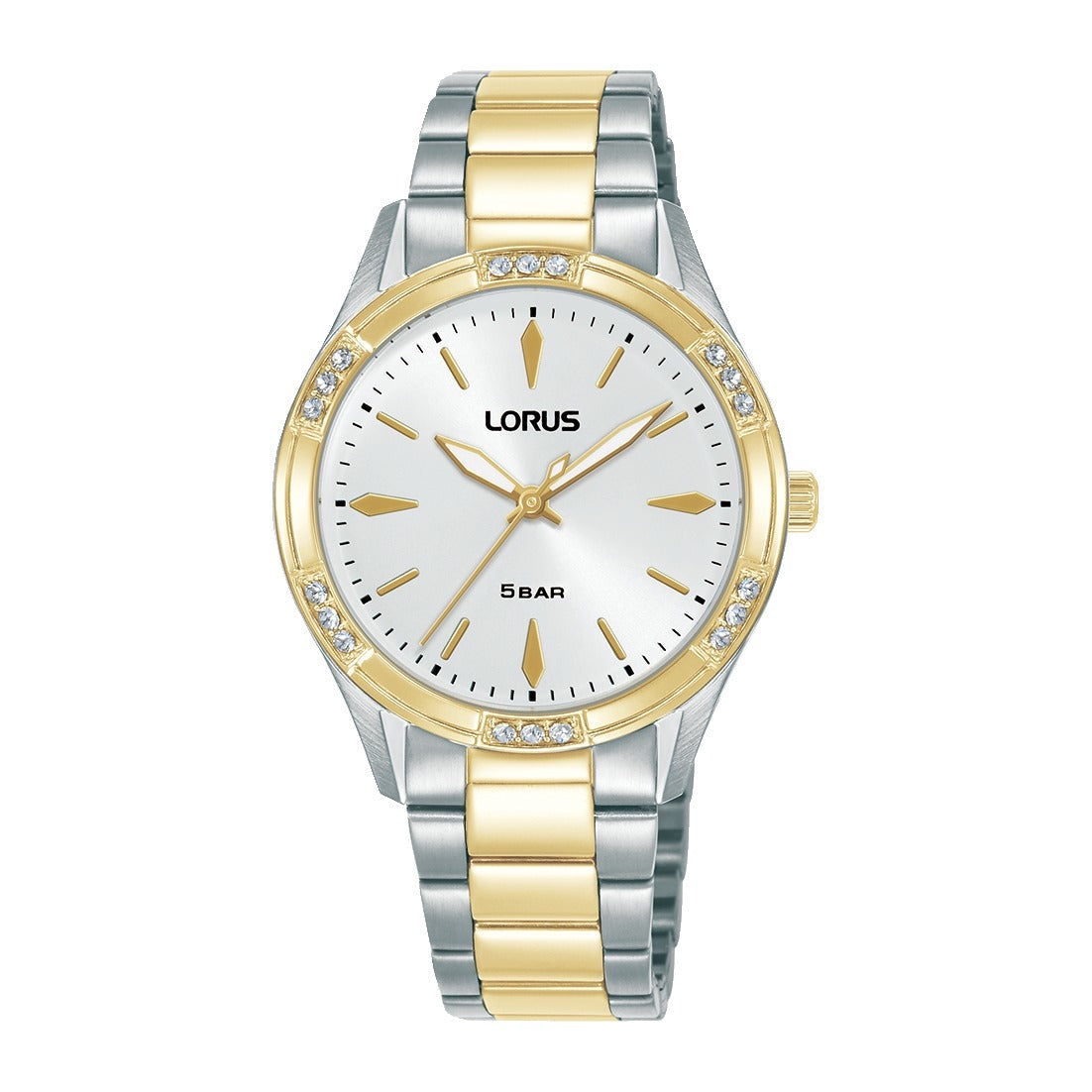 Lorus Womens Silver Stainless Steel Watch-RG200ZX9