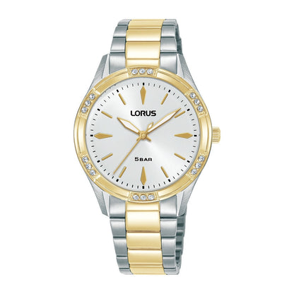 Lorus Womens Silver Stainless Steel Watch-RG200ZX9