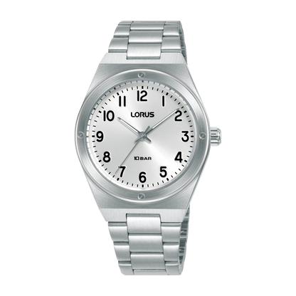 Lorus - Women Silver Stainless Steel Strap Watch - RG287YX9