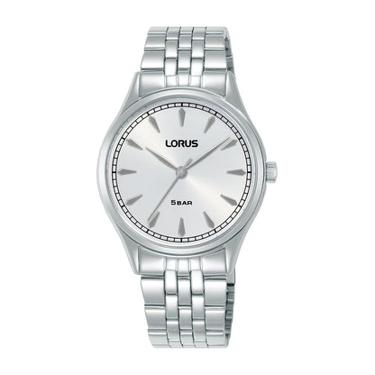 Lorus Womens Silver Stainless Steel Watch-RG293YX9