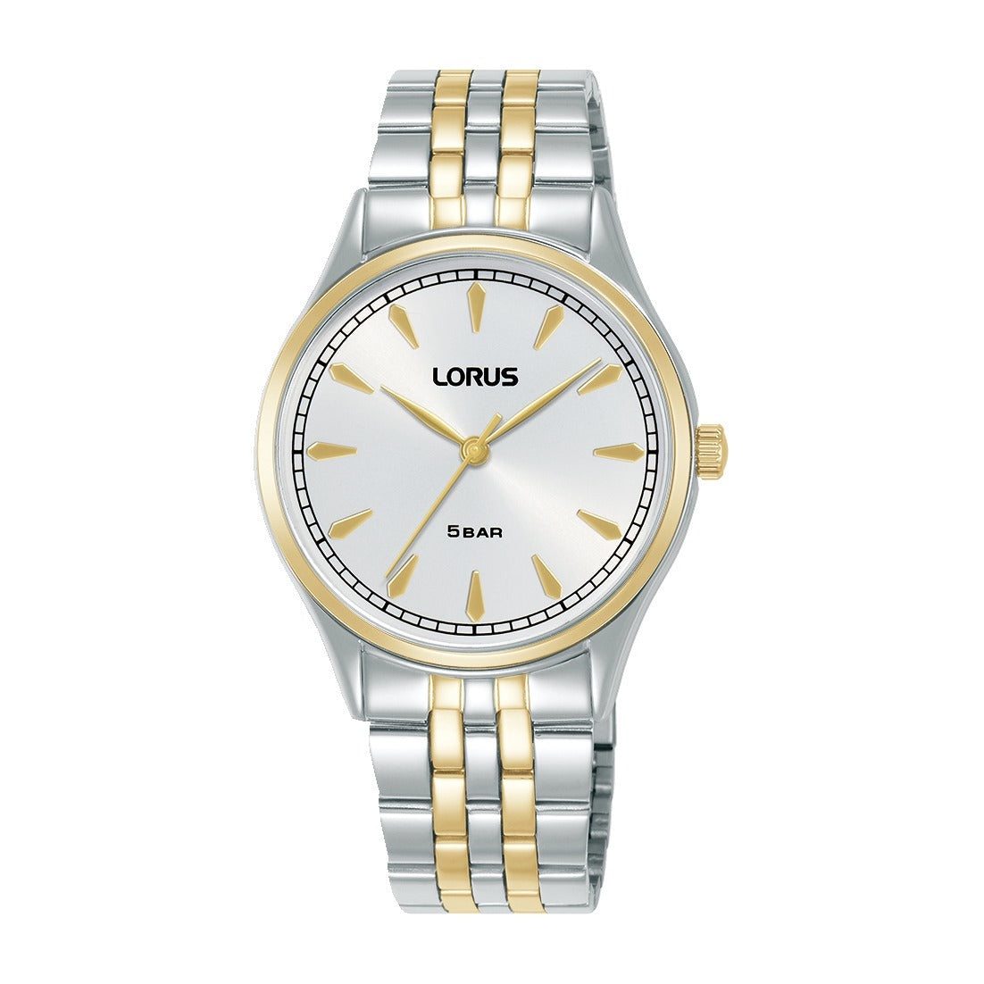 Lorus Womens Silver Stainless Steel Watch-RG294YX9