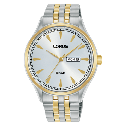 Lorus - Men Silver Stainless Steel Strap Watch - RH324BX9G