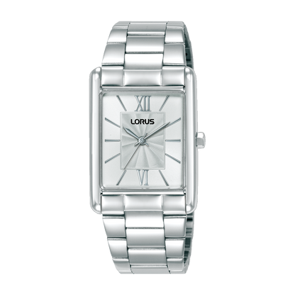 Lorus - Men Silver Stainless Steel Strap Watch - RH833CX9
