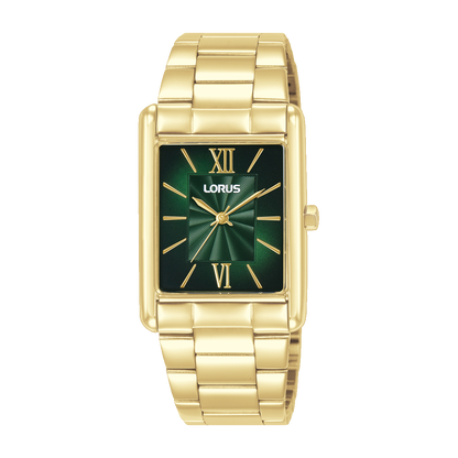 Lorus - Women Gold Stainless Steel Strap Watch - RH836CX9