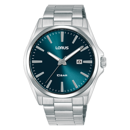 Lorus - Men Silver Stainless Steel Strap Watch - RH947SX9