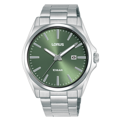 Lorus - Men Silver Stainless Steel Strap Watch - RH949SX9