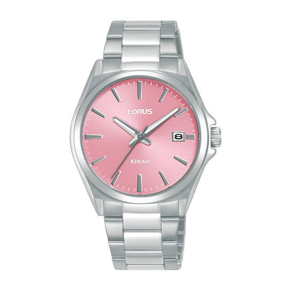 Lorus Womens Silver Stainless Steel Watch-RH957SX9