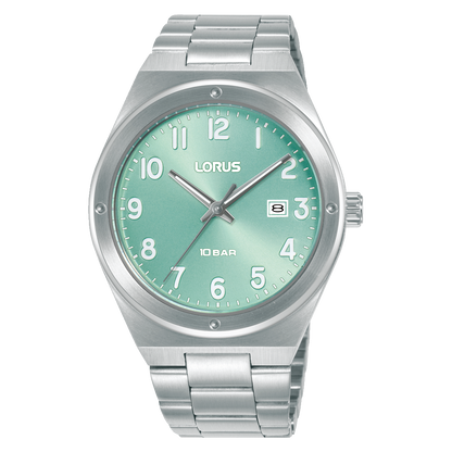 Lorus - Men Silver Stainless Steel Strap Watch - RH967SX9
