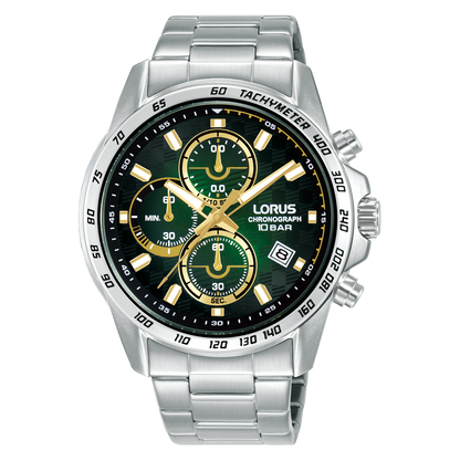 Lorus - Men Silver Stainless Steel Strap Watch - RM309KX9