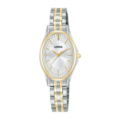 Lorus Womens Silver Stainless Steel Watch-RRX86JX9
