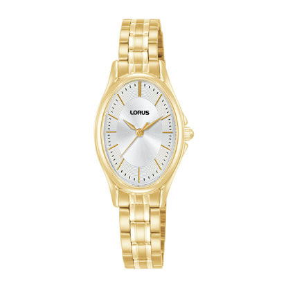 Lorus - Unisex Gold Stainless Steel Strap Watch - RRX88JX9