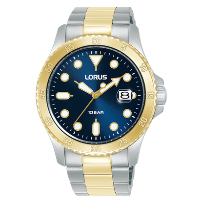 Lorus - Men Silver Stainless Steel Strap Watch - RS970DX9