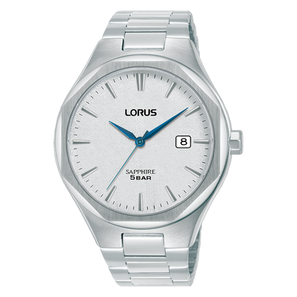 Lorus - Men Silver Stainless Steel Strap Watch - RS979DX9