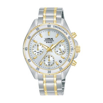 Lorus - Men Silver Stainless Steel Strap Watch - RT360LX9