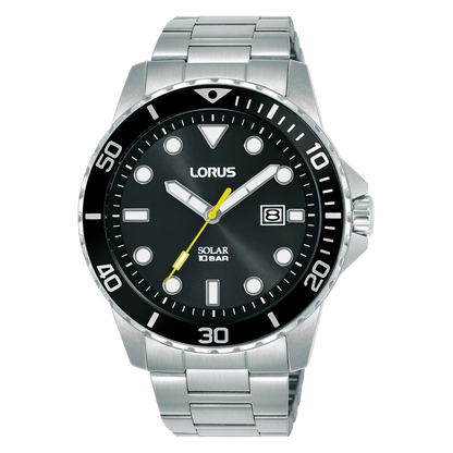 Lorus - Men Silver Stainless Steel Strap Watch - RX301BX9