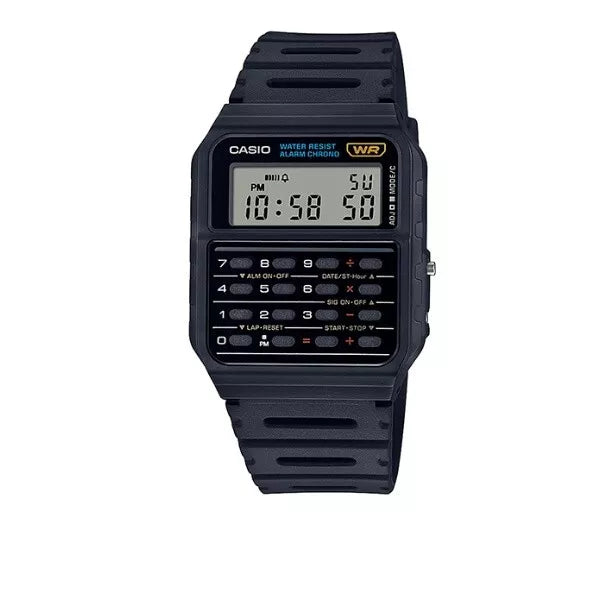 Casio Mens CA53W-1Z Digital Calculator Watch