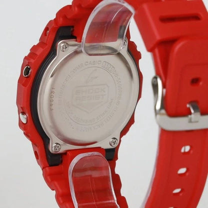 Casio G-Shock - Mens Rubber Strap Red Digital Watch - DW-5600RRB-4DR