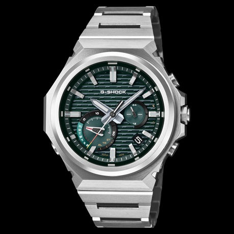 Casio G-Shock G-STEEL GST-B1000D-3ADR-Solar Bluetooth-SSteel Watch-Green