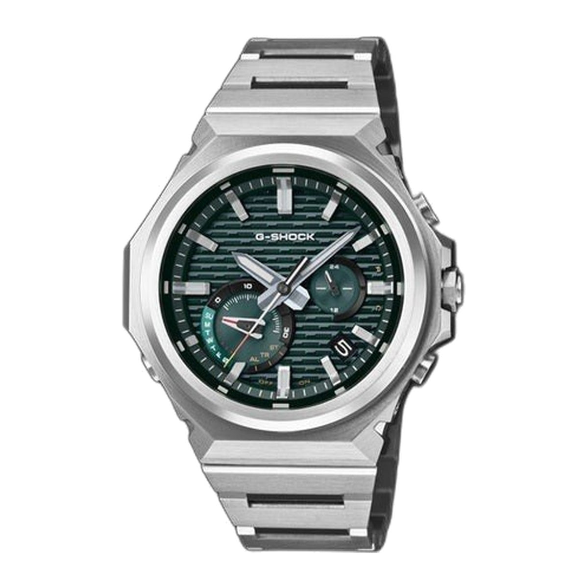 Casio G-Shock G-STEEL GST-B1000D-3ADR-Solar Bluetooth-SSteel Watch-Green