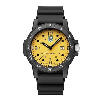 Luminox-Mens Black Rubber Strap Watch-X2.2005