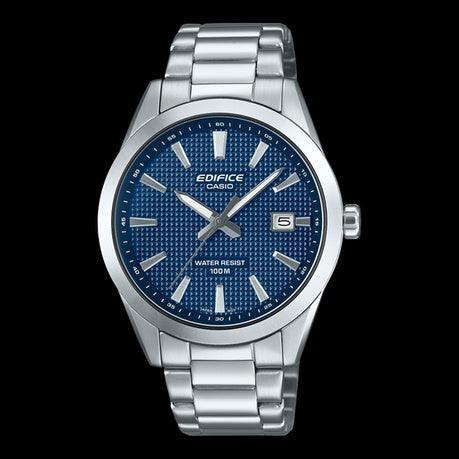 Casio Edifice EFV-160D-2AVDF - Classic Precision- Deep Blue Depth Watch
