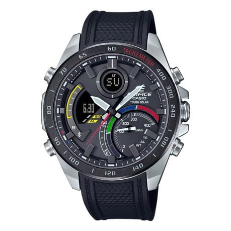 Casio Ediface Mens Black Resin Watch - ECB-900MP-1ADF