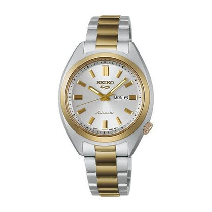 SEIKO 5 SPORTS SRE024K- SNXS SERIES-2-Tone masterpiece-Gold/Silver