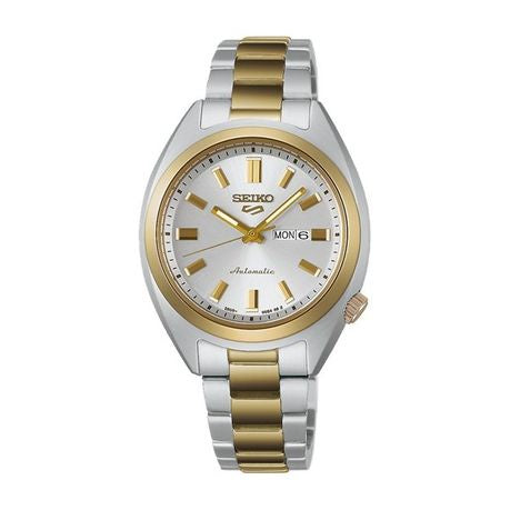 SEIKO 5 SPORTS SRE024K- SNXS SERIES-2-Tone masterpiece-Gold/Silver