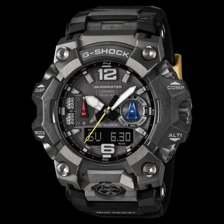 Casio G-Shock GWG-B1000TLC-1ADR Mudmaster-Radio-Solar-Toyota-Rally Ed-Black