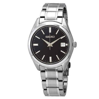 Seiko Essentials - Deep Black Sapphire Watch - SUR311P1