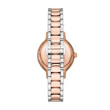 Armani Womens Rose Gold Stainless Steel Watch-AR11499