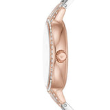 Armani Womens Rose Gold Stainless Steel Watch-AR11499