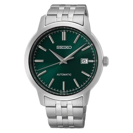 Seiko Men's Automatic- SRPH89K1- Stainless Steel -Forest Green Sunray Dial