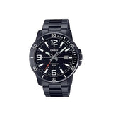 Casio Standard Black Stainless Steel Mens Watch - MTP-VD01B-1BVUDF