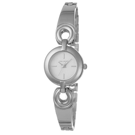 Hallmark Ladies Silver Stainless Steel Watch- HE2089S