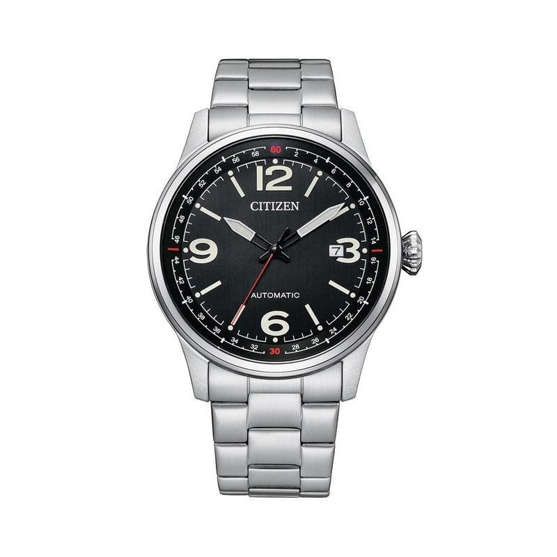 Citizen Mechanical Mens Silver Stainless steel Watch-NJ0160-87E